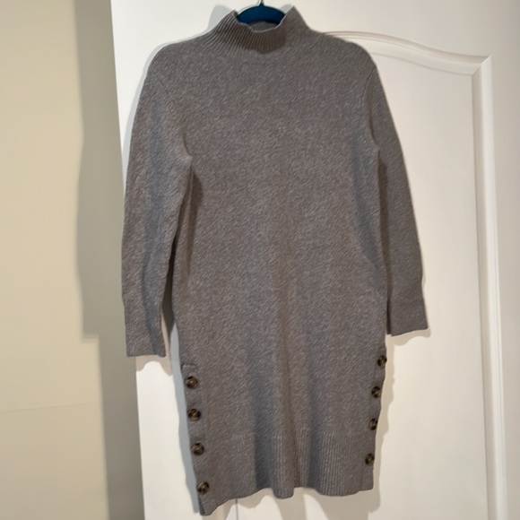 BANANA REPUBLIC WOOL SWEATER DRESS - Picture 1 of 11